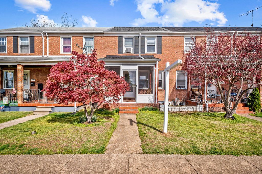 Image 1 of property listing at 7258 BRIDGEWOOD DR, Baltimore, MD 21224