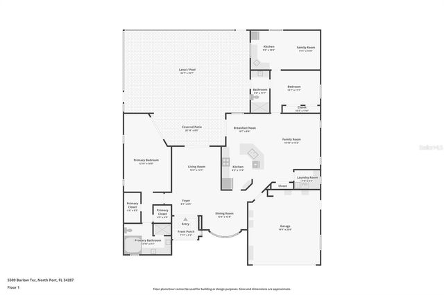 5509 BARLOW TERRACE, North Port, FL 34287