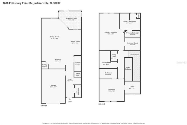 1680 POTTSBURG POINT DRIVE, Jacksonville, FL 32207