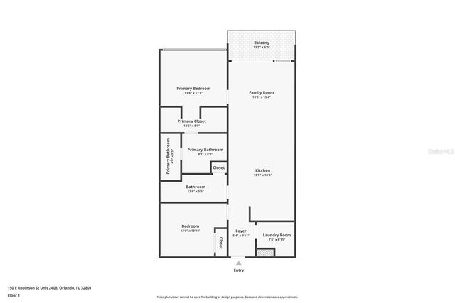 150 E ROBINSON STREET 2408, Orlando, FL 32801