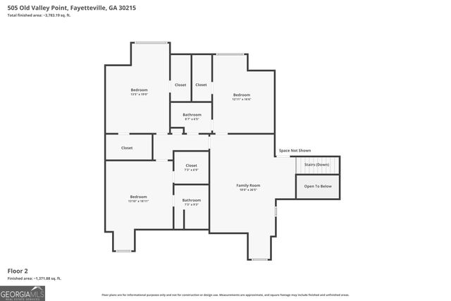 505 Old Valley Point, Fayetteville, GA 30215