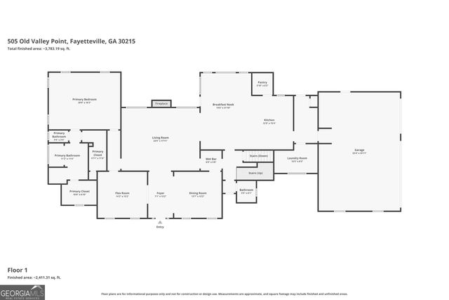 505 Old Valley Point, Fayetteville, GA 30215