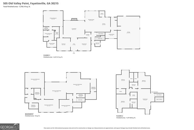 505 Old Valley Point, Fayetteville, GA 30215