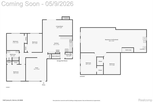 13657 Jenny Drive, Warren, MI 48088