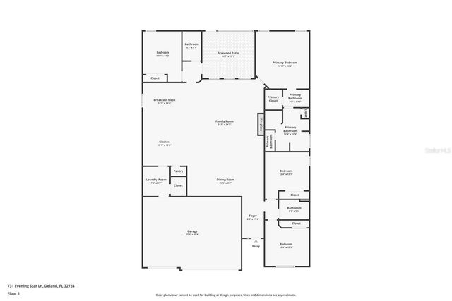 731 EVENING STAR LANE, Deland, FL 32724