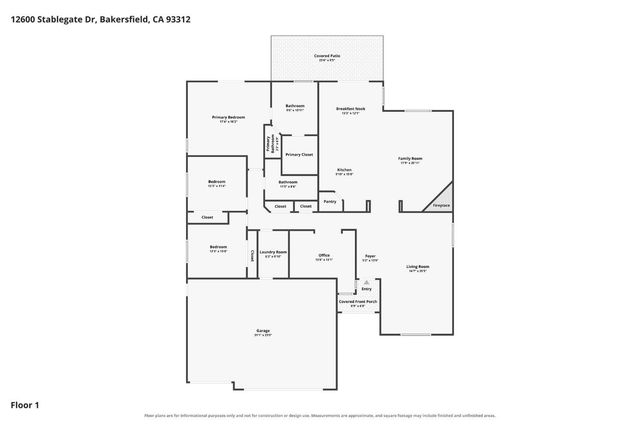 12600 Stablegate Drive, Bakersfield, CA 93312