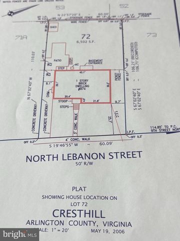 874 N LEBANON ST, Arlington, VA 22205