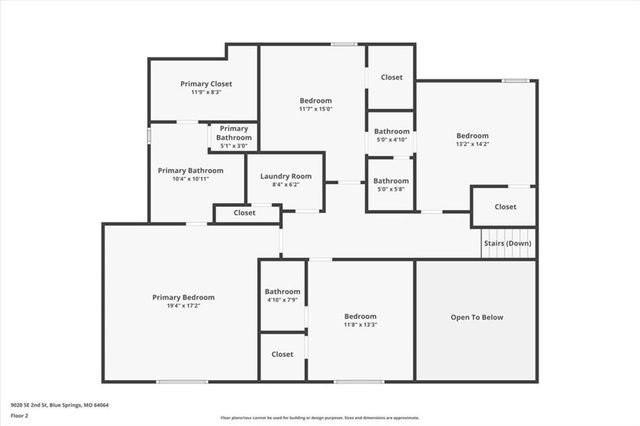 9020 SE 2nd Street, Blue Springs, MO 64064