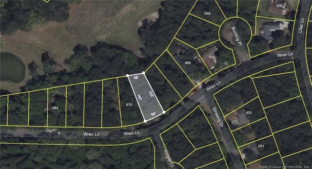 668 Wren Lane, Vass, NC 28394