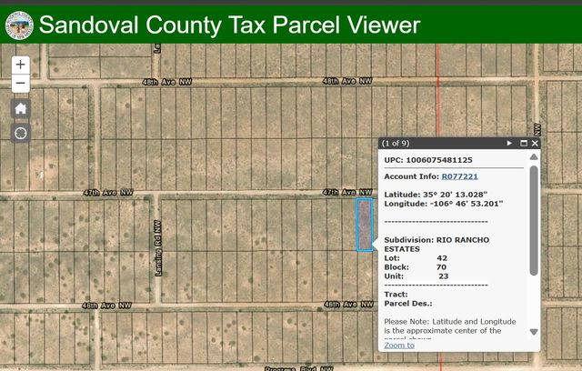 47th Avenue NW, Rio Rancho, NM 87144