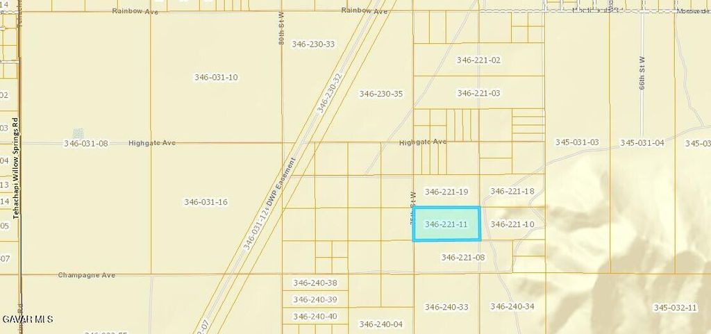 75th Street West, Rosamond, CA 93560