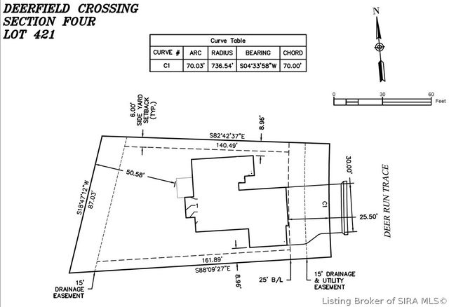 13946 Deer Run Trace LOT 421, Memphis, IN 47143