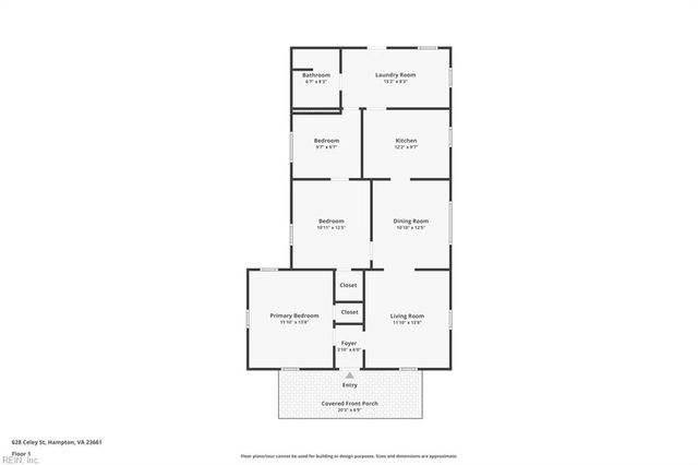 628 Celey ST, Hampton, VA 23661