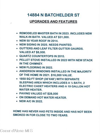 14884 N Batchelder St, Rathdrum, ID 83858