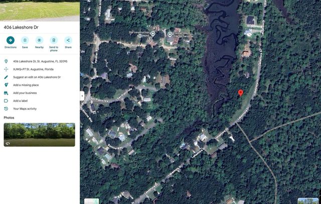406 Lakeshore Dr, St Augustine, FL 32095