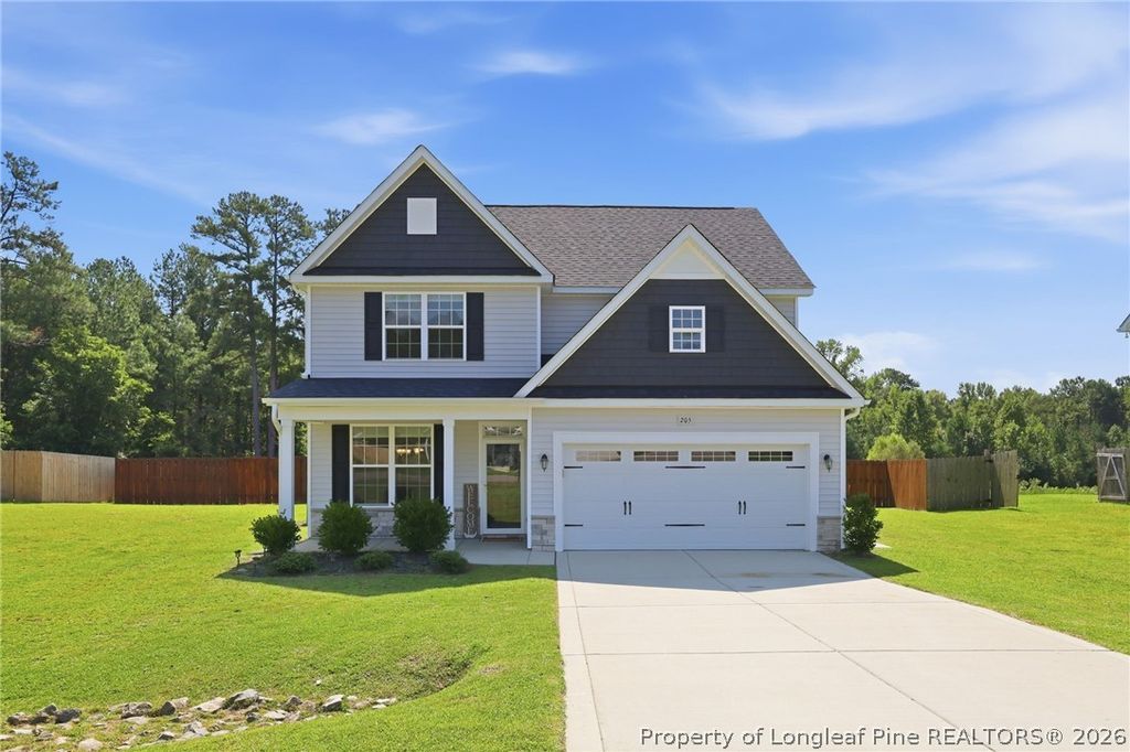 205 Forester Drive, Vass, NC 28394 — exterior