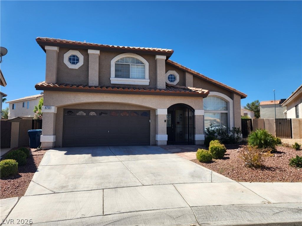 8733 Blazing Saddle Avenue, Las Vegas, NV 89129 — exterior