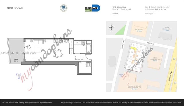 1010 BRICKELL AVE 2110, Miami, FL 33131