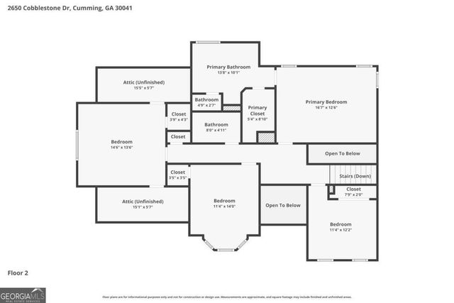 2650 Cobblestone Drive, Cumming, GA 30041