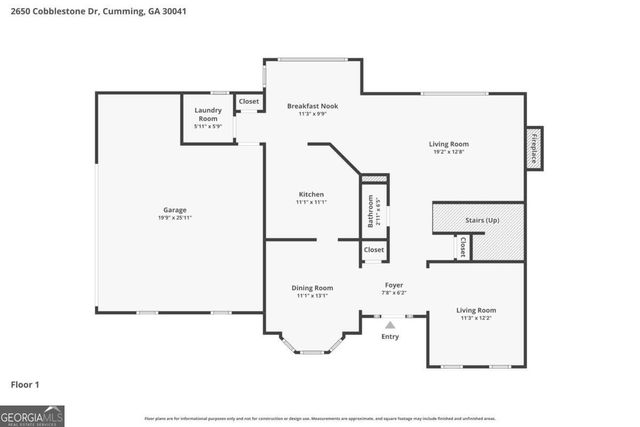 2650 Cobblestone Drive, Cumming, GA 30041
