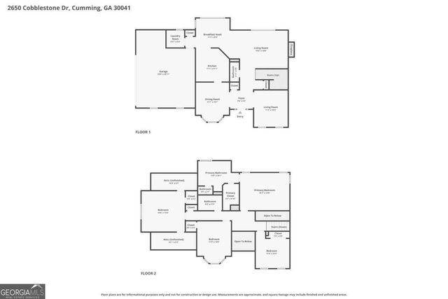 2650 Cobblestone Drive, Cumming, GA 30041
