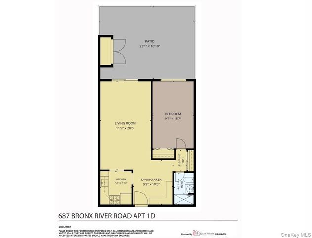 687 Bronx River Road 1D, Yonkers, NY 10704