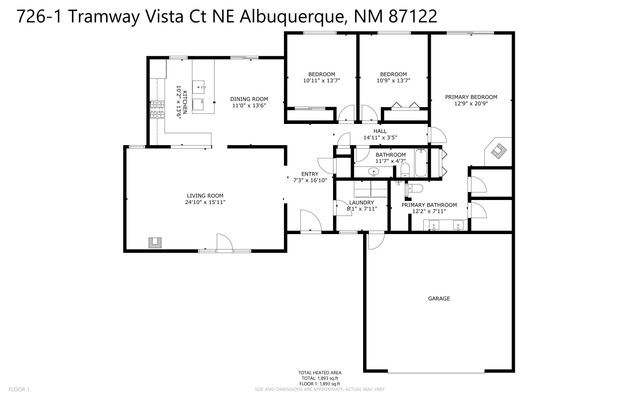 726 1 Tramway Vista Court NE, Albuquerque, NM 87122
