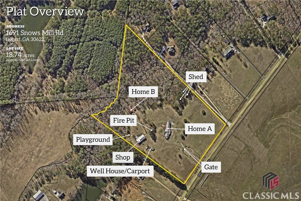 1691 Snows Mill Road, Bogart, GA 30622