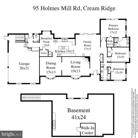 95 HOLMES MILL RD, Cream Ridge, NJ 08514