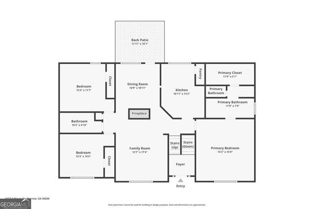 6473 E Meyer Drive, Morrow, GA 30260