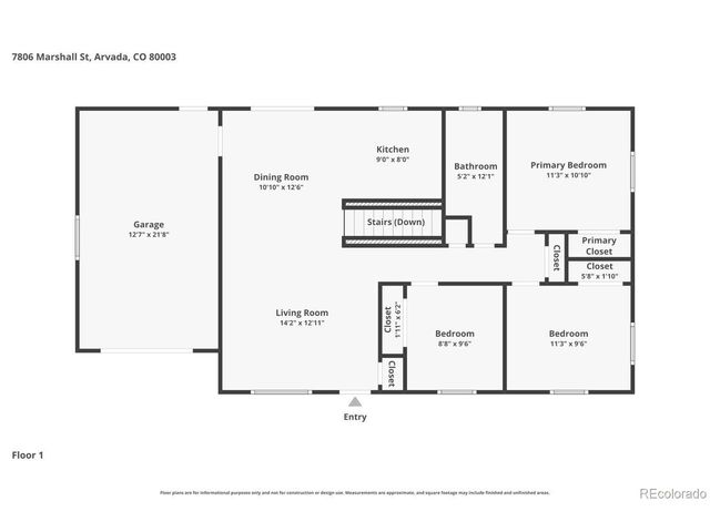 7806 Marshall St, Arvada, CO 80003