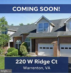 220 W RIDGE CT, Warrenton, VA 20186