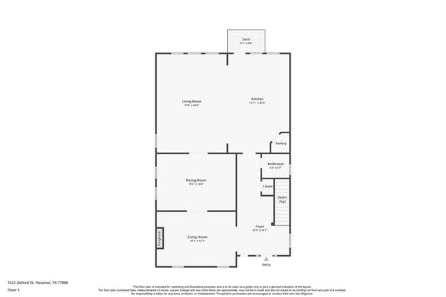 1523 Oxford Street, Houston, TX 77008