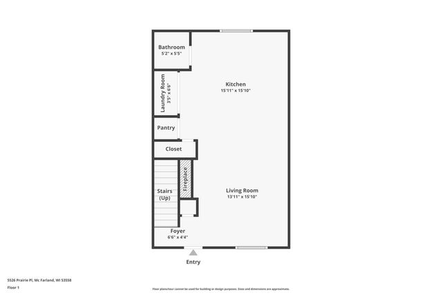 5526 Prairie Place Drive, Mcfarland, WI 53558