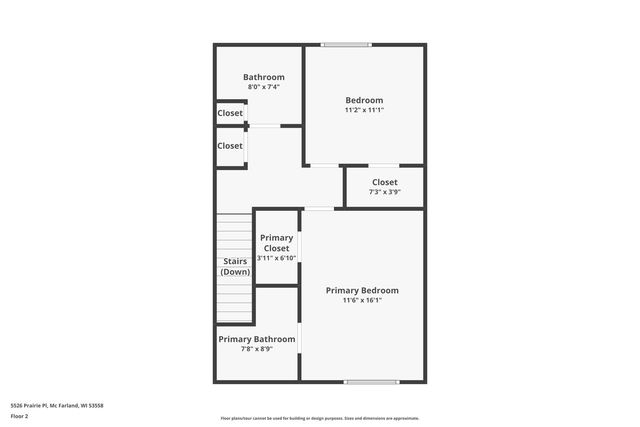 5526 Prairie Place Drive, Mcfarland, WI 53558