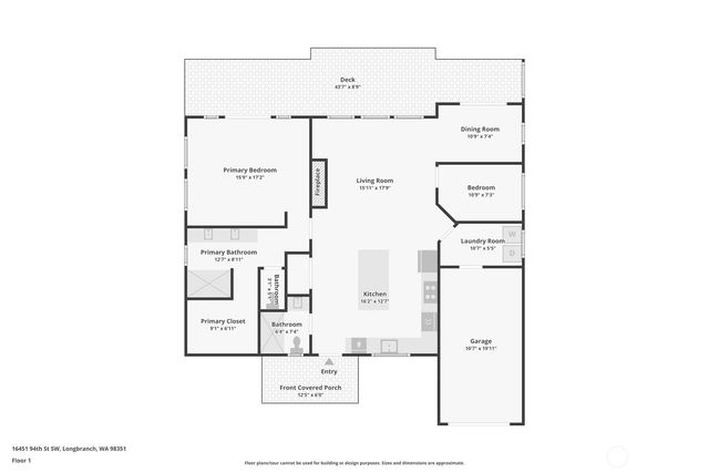16451 94th Street SW, Longbranch, WA 98351