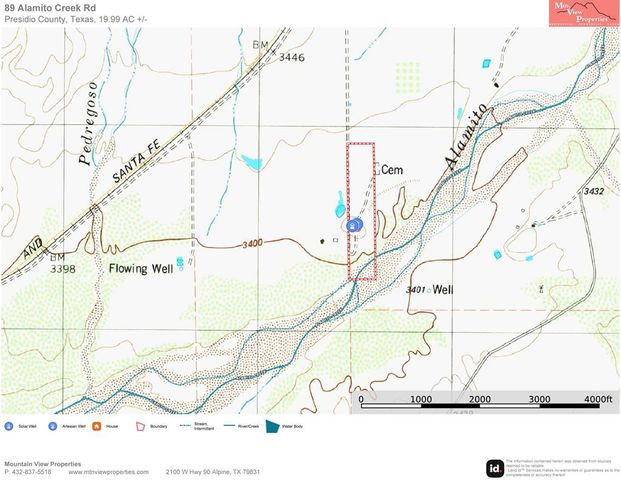 89 Alamito Creek Rd, Marfa, TX 79843