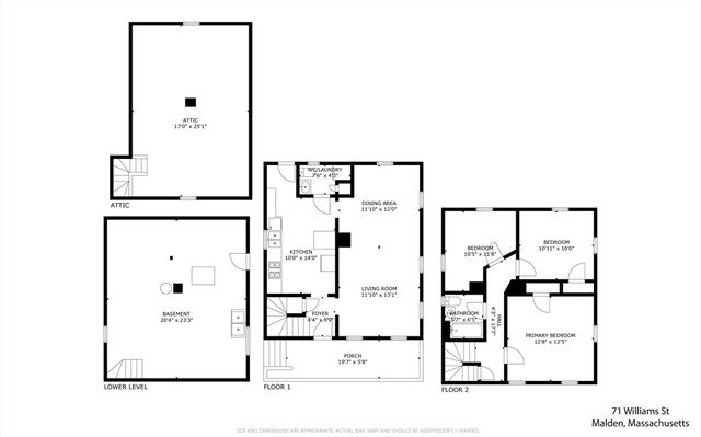 71 Williams St, Malden, MA 02148
