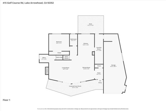 415 Golf Course, Lake Arrowhead, CA 92352