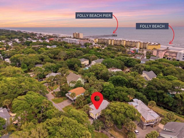 215 W Hudson Avenue, Folly Beach, SC 29439