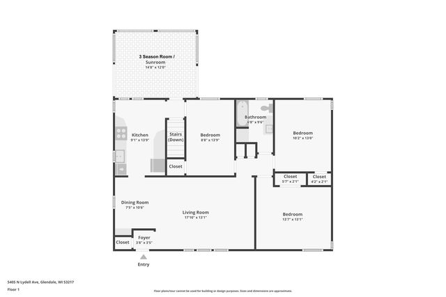 5405 N Lydell AVENUE, Glendale, WI 53217
