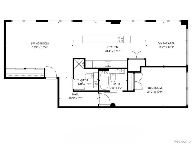 6533 E Jefferson Avenue 703, Detroit, MI 48207