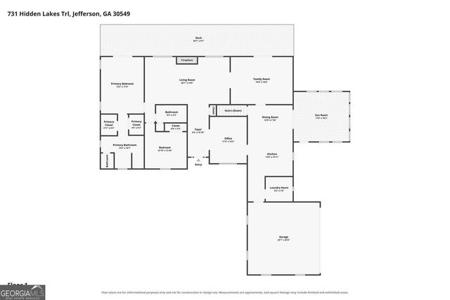 731 Hidden Lakes Trail, Jefferson, GA 30549