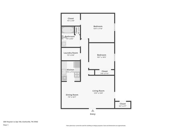 3301 Royster Ln Apt 604, Clarksville, TN 37042