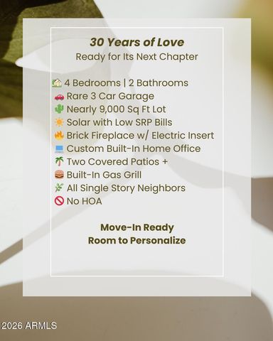 5222 W LAS PALMARITAS Drive, Glendale, AZ 85302