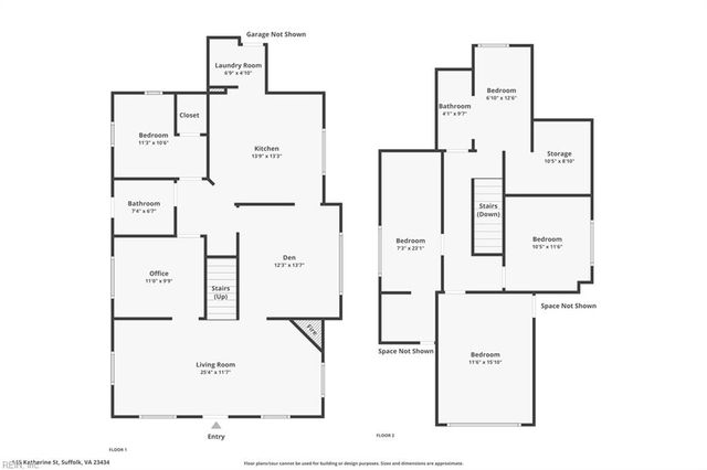 115 Katherine ST, Suffolk, VA 23434
