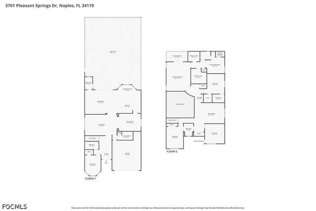 3701 Pleasant Springs DR, Naples, FL 34119