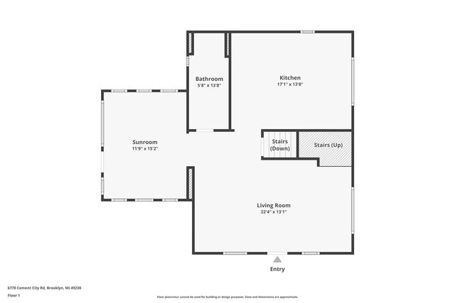 6770 Cement City Road, Brooklyn, MI 49230