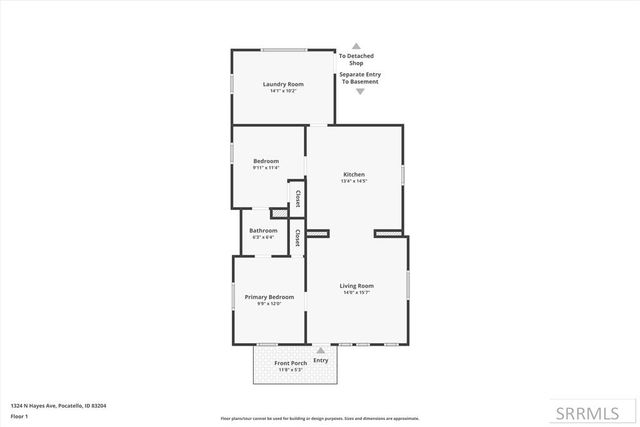 1324 N Hayes Avenue, Pocatello, ID 83204