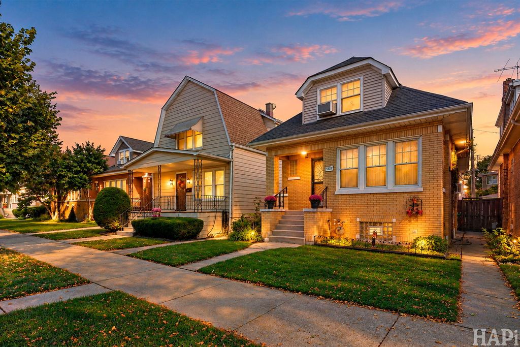 5337 N Linder Avenue, Chicago, IL 60630 — exterior